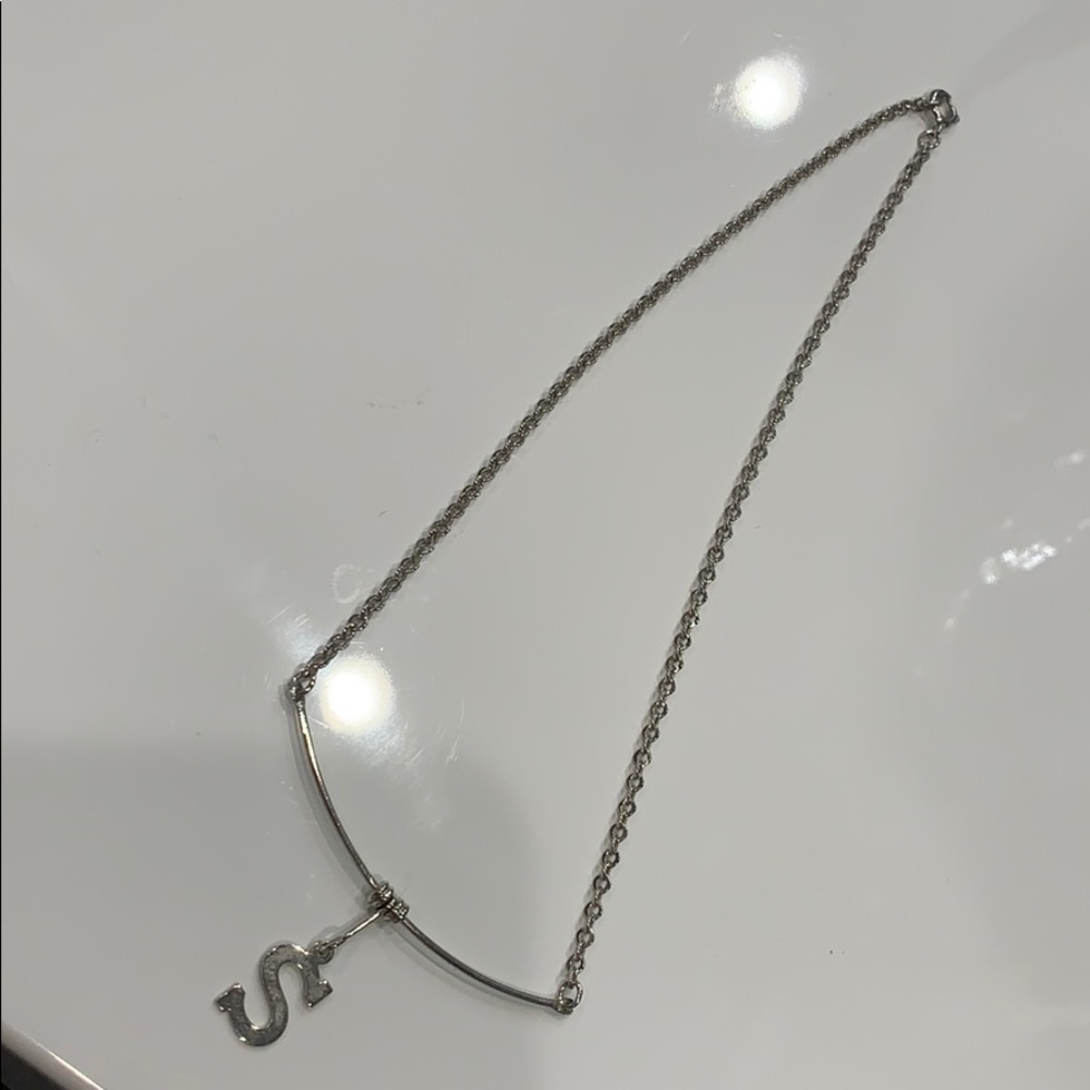 Silver “S” necklace - Picture 3 of 3